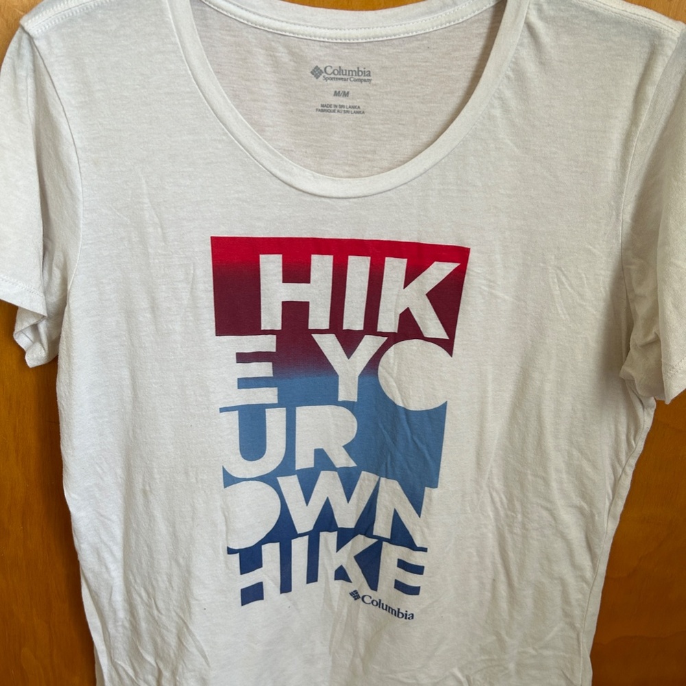 Columbia Hike Your Own Hike Tee